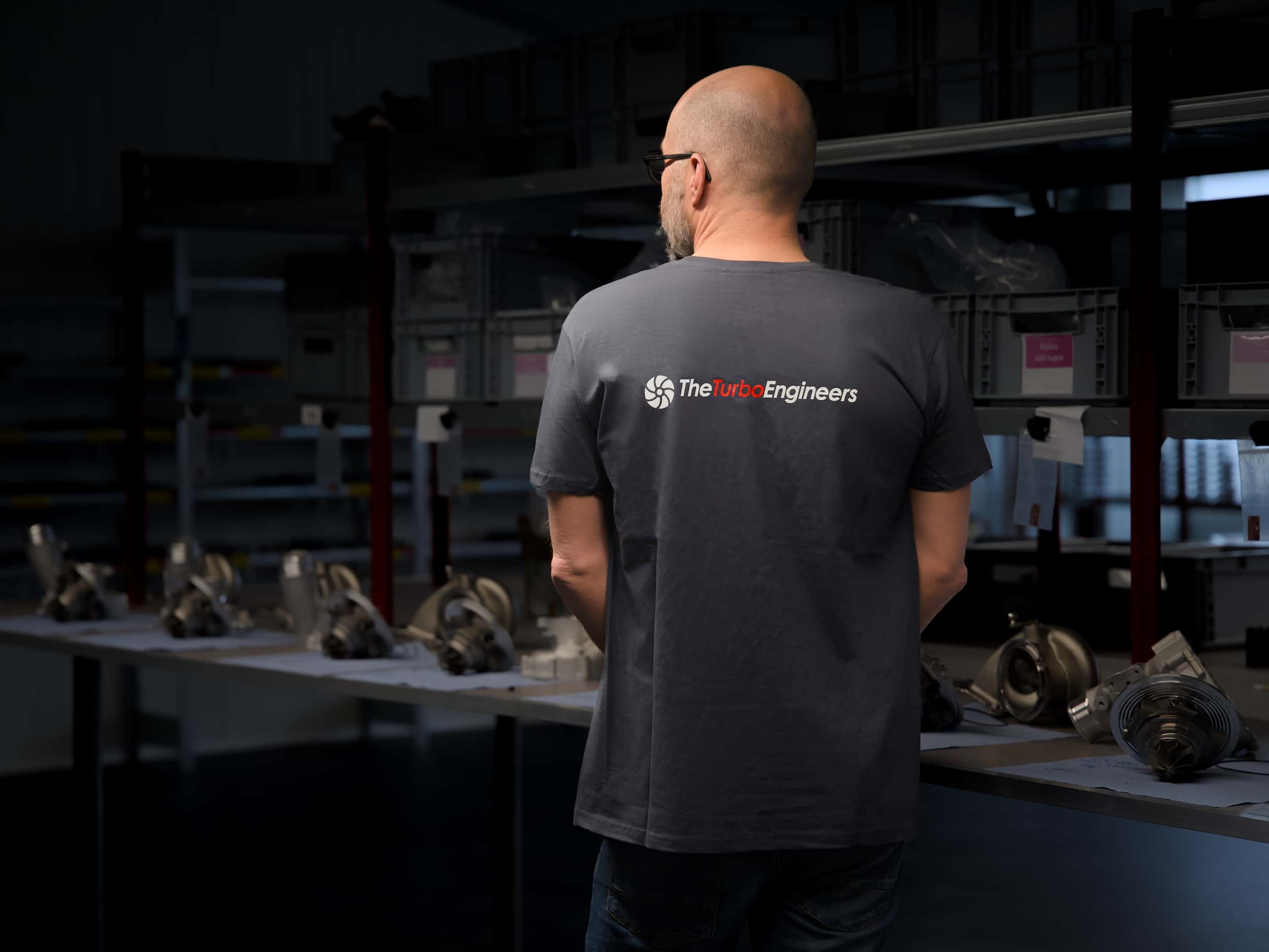 TTE Low Poly Turbocharger T-shirt