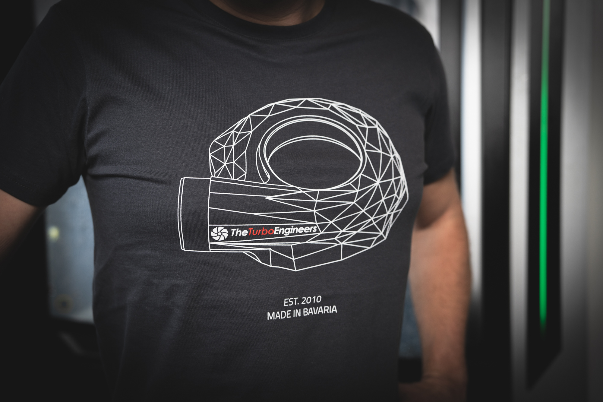 TTE Low Poly Turbocharger T-shirt